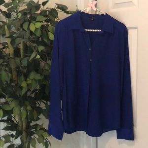 Ann Taylor Silk Button Down Blouse